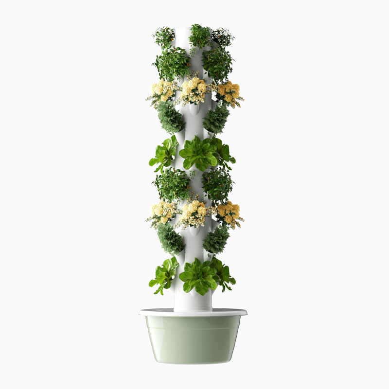 Hydroponic Tower Planter - Torre idroponica verticale Fioriera domestica intelligente