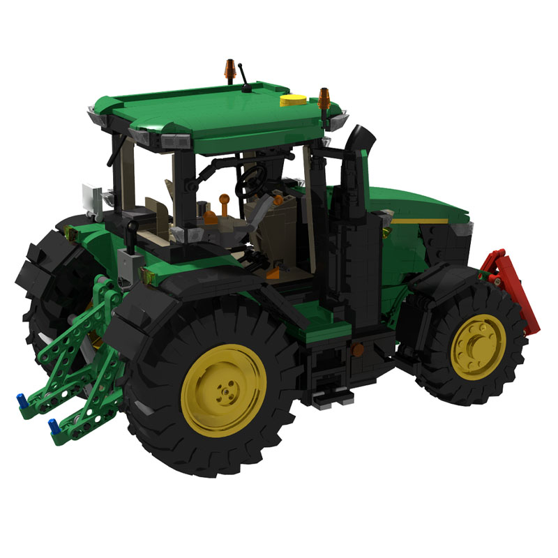 Urban Farming Model - MOC-231420 Modello di Trattore Agricolo Urbano