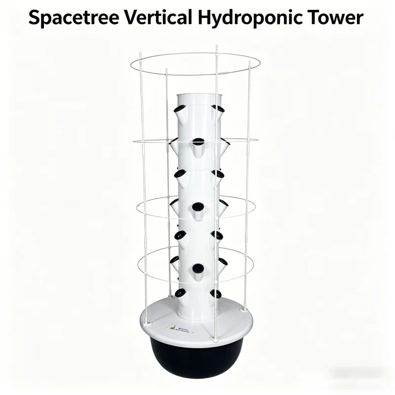 Hydroponic Tower Planter - Sistema di Giardino Verticale Idroponico Intelligente