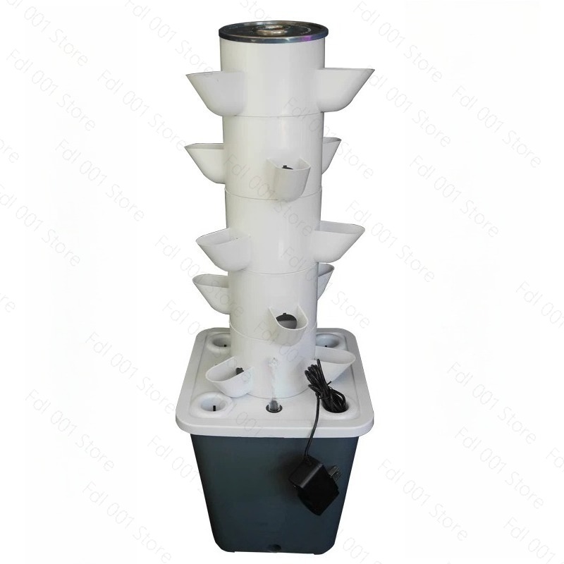 Hydroponic Tower Planter - Sistema di Coltivazione Idroponica Verticale a