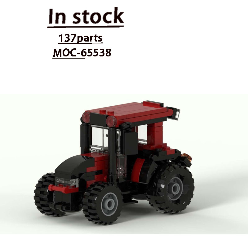 Urban Farming Model - MOC-65538 Modello di Trattore Agricolo Retrò
