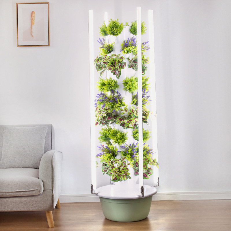 Hydroponic Tower Planter - Con Led Coltiva La Luce Spazio