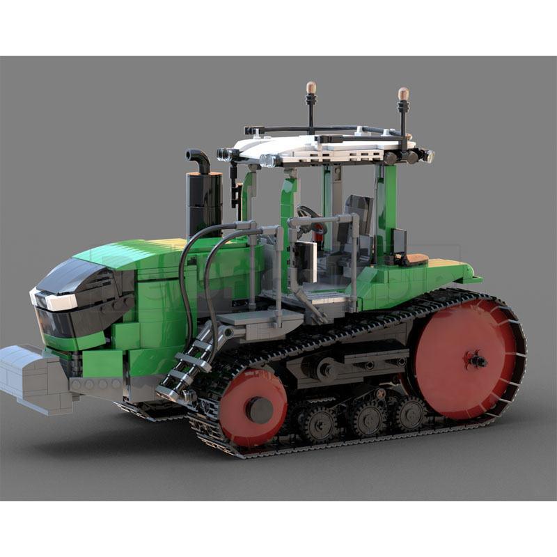 Urban Farming Building - MOC-260781 Modello di Trattore Agricolo Urbano