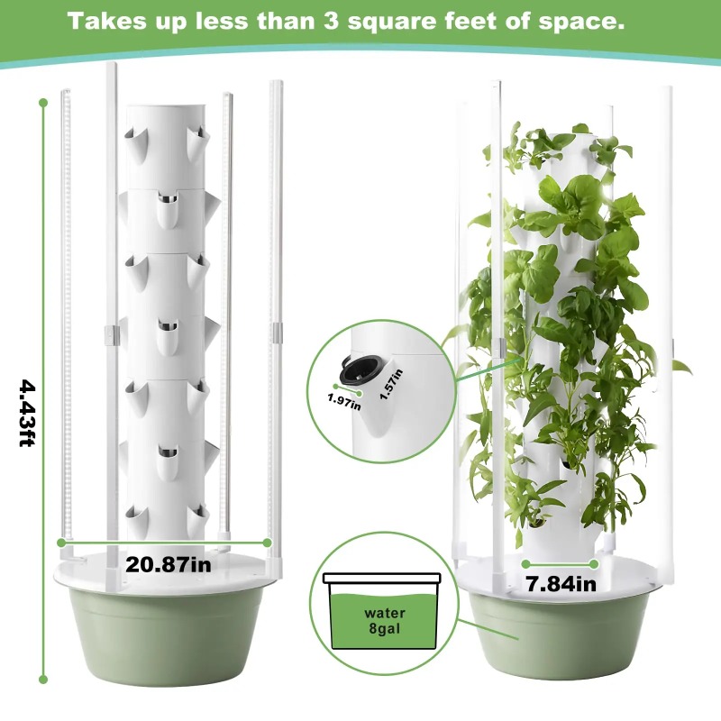 Sistema di Coltivazione Idropo - Hydroponic Tower Planter recensione e prezzo