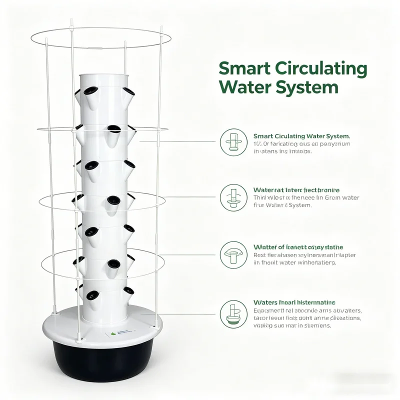Torre Idroponica Verticale Spa - Hydroponic Tower Planter recensione e prezzo