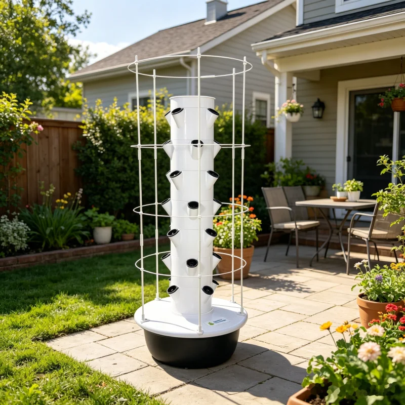 Torre Idroponica Verticale a 5 - Hydroponic Tower Planter recensione e prezzo