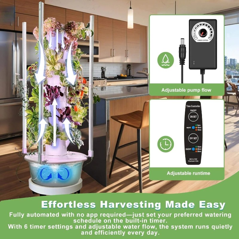 Kit di Coltivazione Idroponica - Hydroponic Tower Planter recensione e prezzo