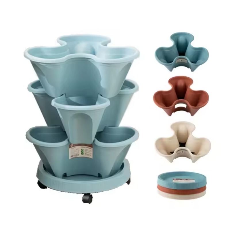 Vaso per Fragole a 5 Livelli c - Hydroponic Tower Planter recensione e prezzo