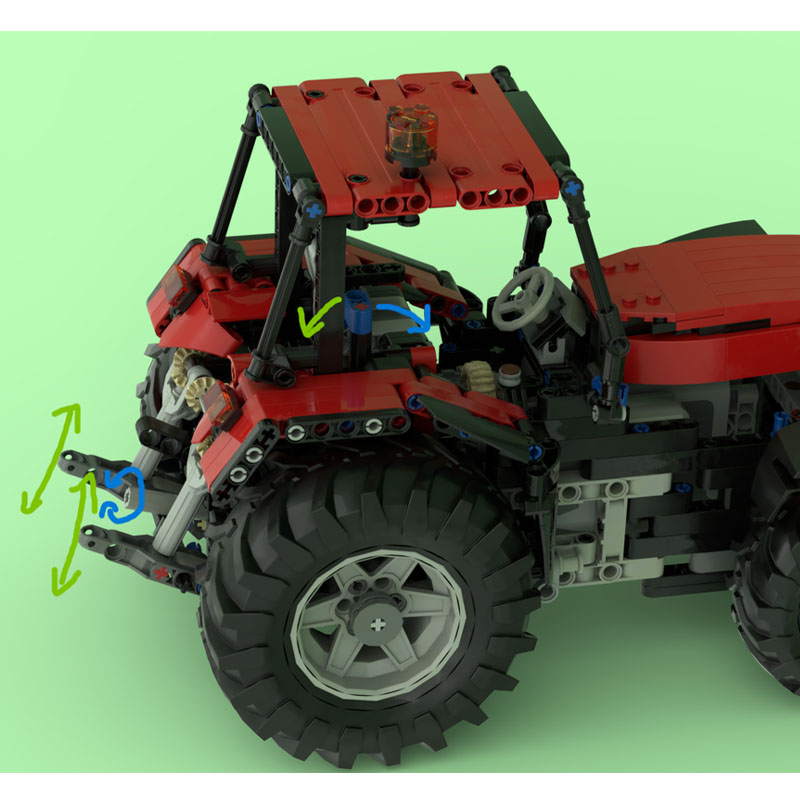 MOC-263208 Nuovo Trattore Urba - Urban Farming Model recensione e prezzo