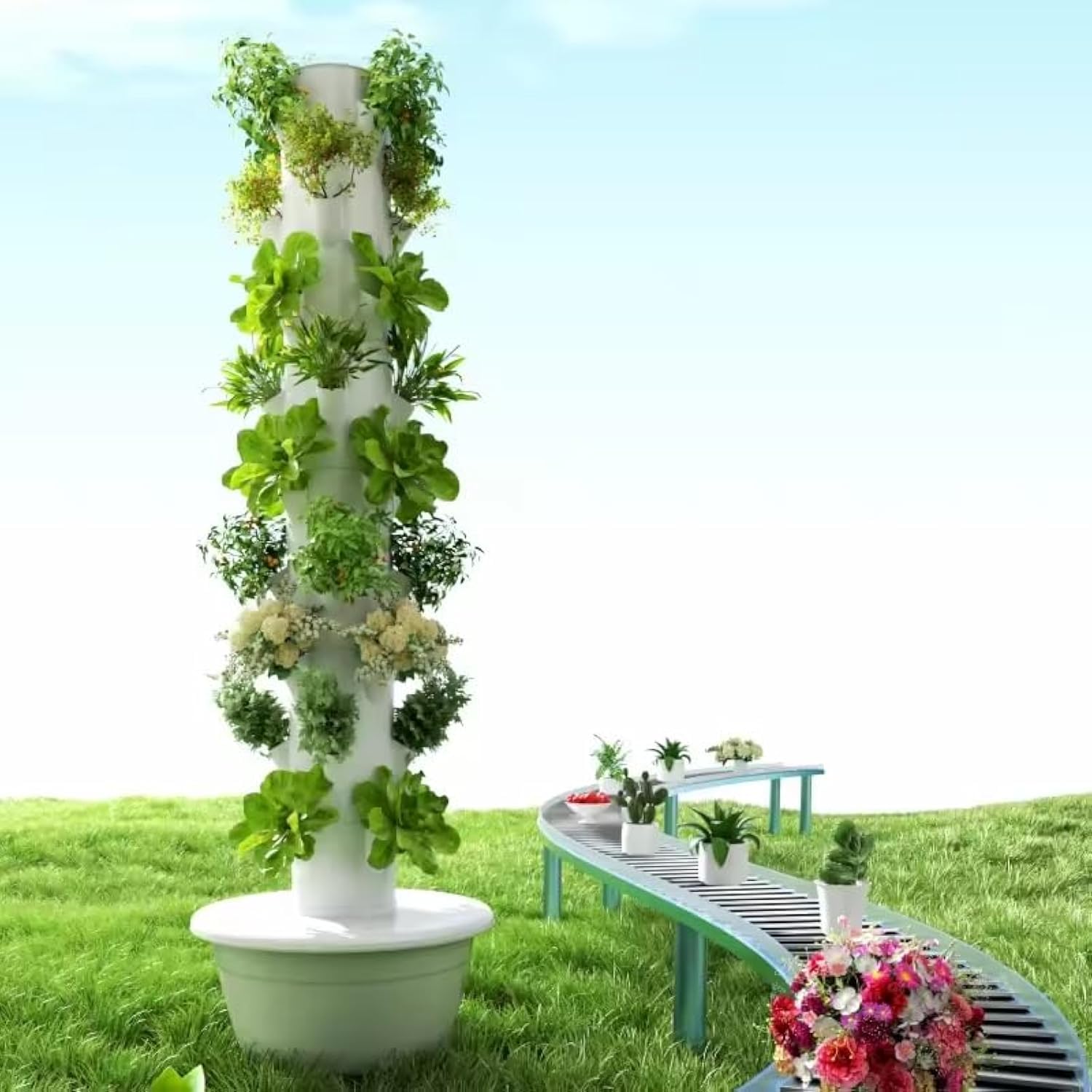 Torre di Coltivazione Idroponi - Hydroponic Tower Planter recensione e prezzo